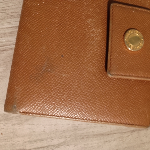 Bvlgari Wallet Purse Folding wallet Brown Woman Authentic - Picture 4 of 11